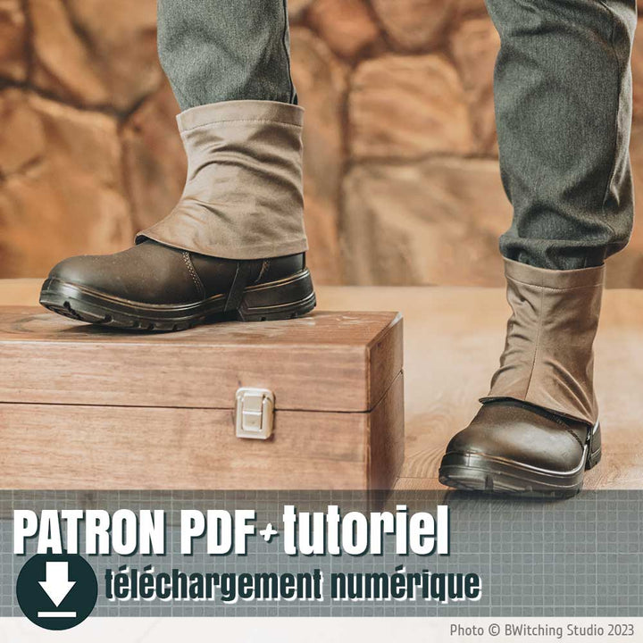Patron de guêtre de flingueur, by juliechantal