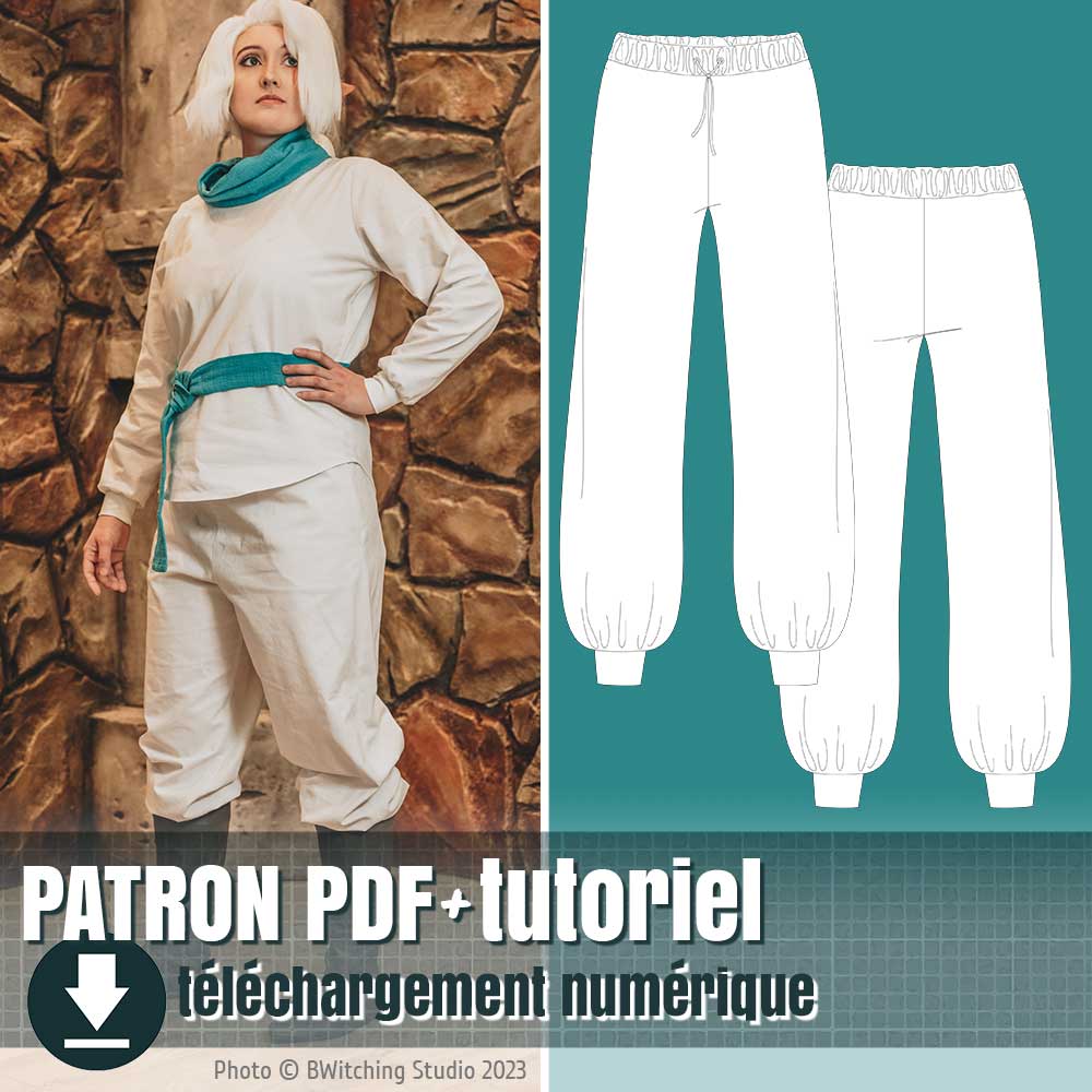 Patron de pantalon baggy, by juliechantal