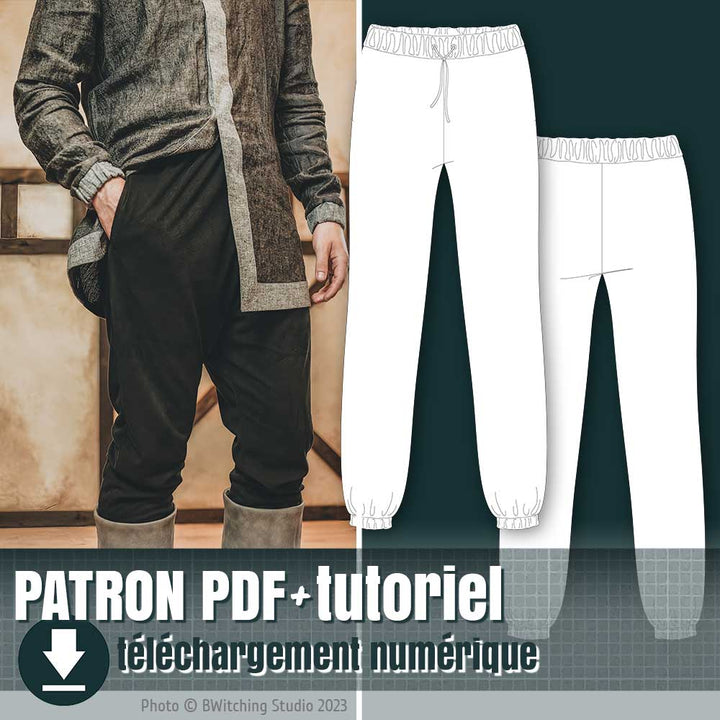 Patron de pantalon basic, by juliechantal