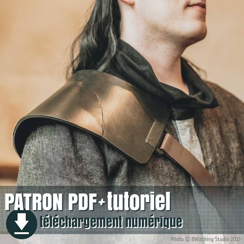Patron d'épaulière de roublard, by juliechantal