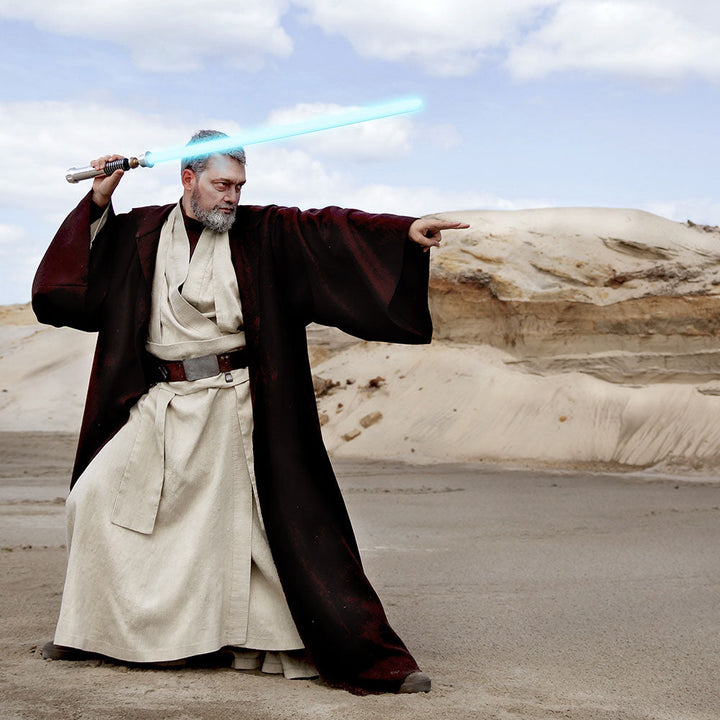 patron costume du vieux Ben Kenobi, by juliechantal