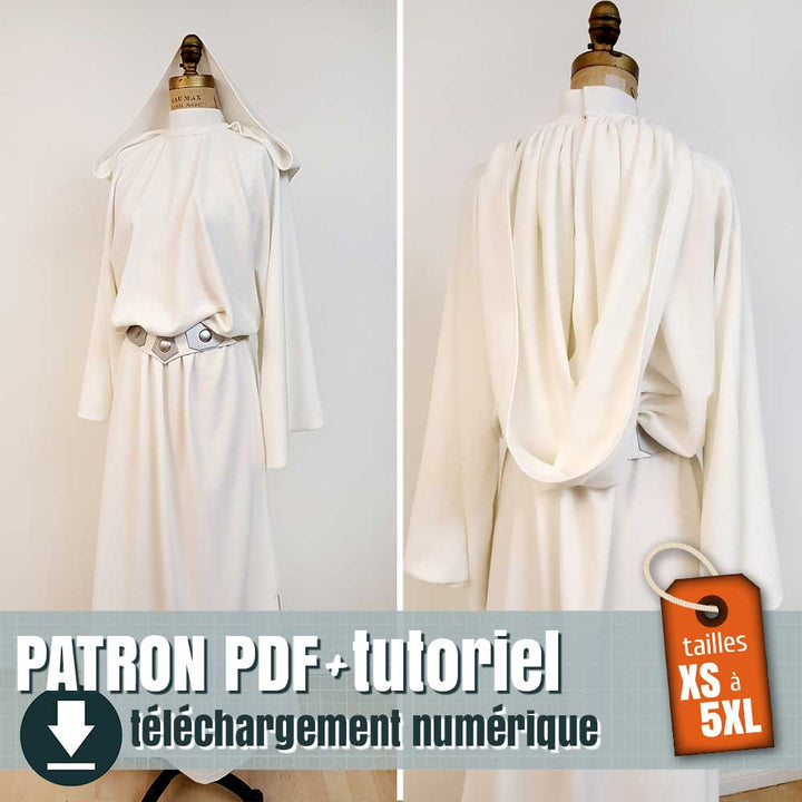 patron costume de Princesse Leia, by juliechantal