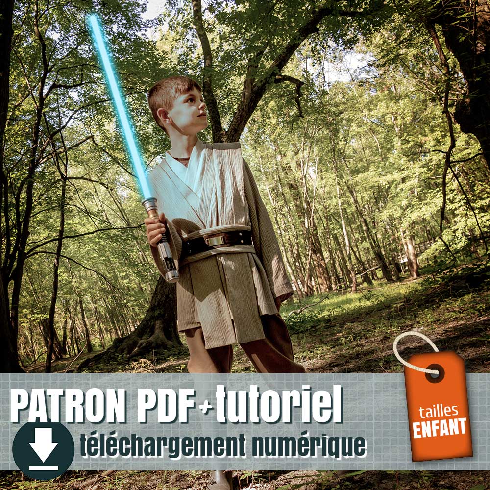 patron tunique de Jedi pour enfant, by juliechantal