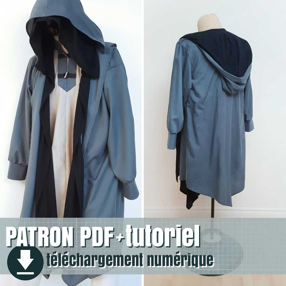 patron de manteau de vagabond, by juliechantal