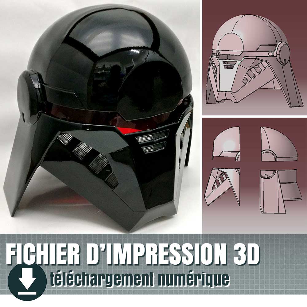 fichier 3D du casque de Second Sister, by goose props