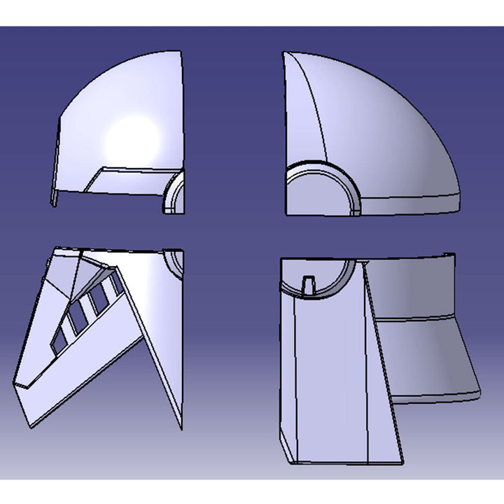 fichier 3D du casque de Second Sister, by goose props