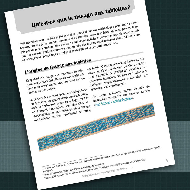Introduction au tissage aux tablettes, by vyvyen