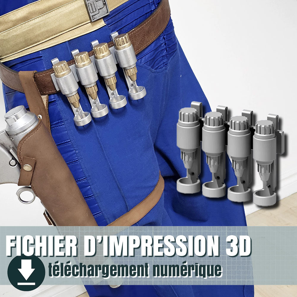 Fichier 3D d'étui à darts tranquillisant, by goose props