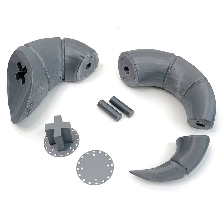 Fichiers 3D de corne de bouc, by floeur creations