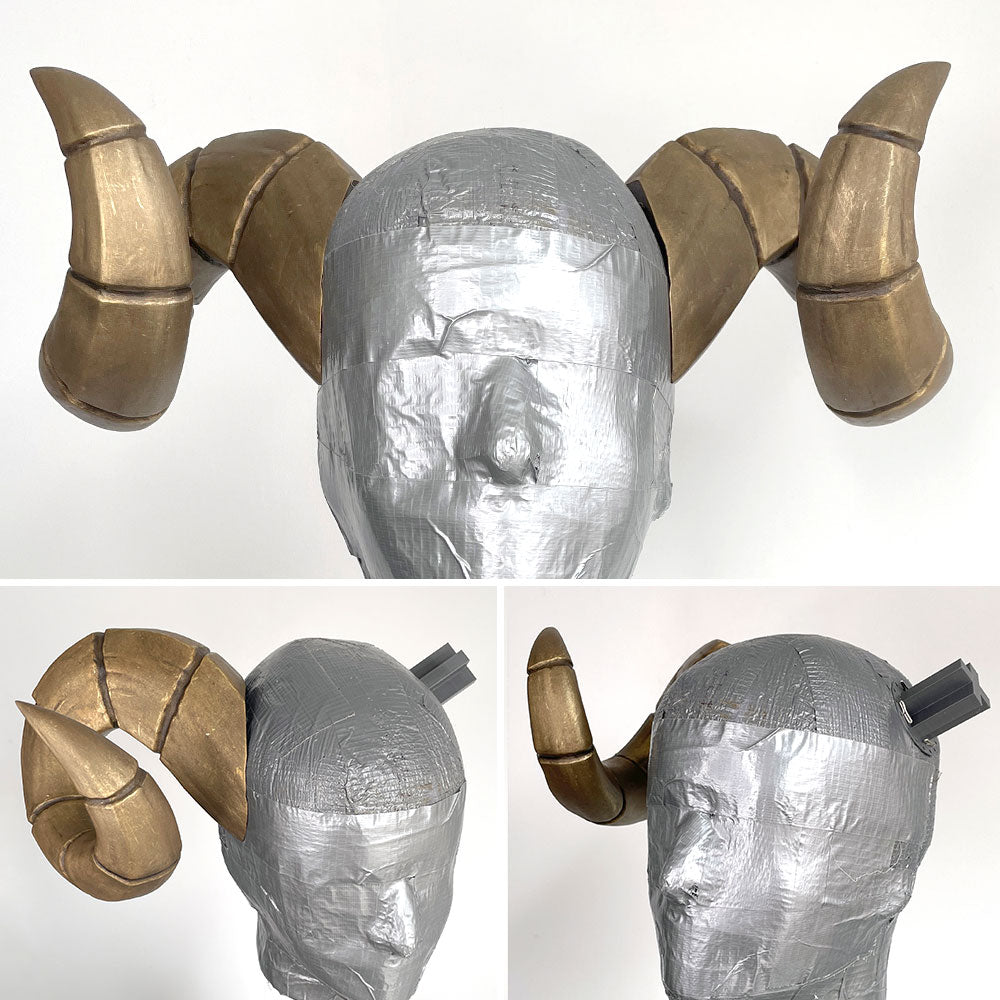 Fichiers 3D de corne de bouc, by floeur creations