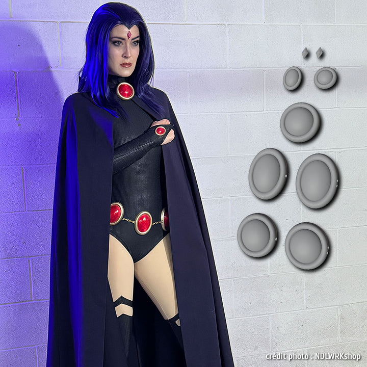 Fichiers 3D des accessoires de Raven