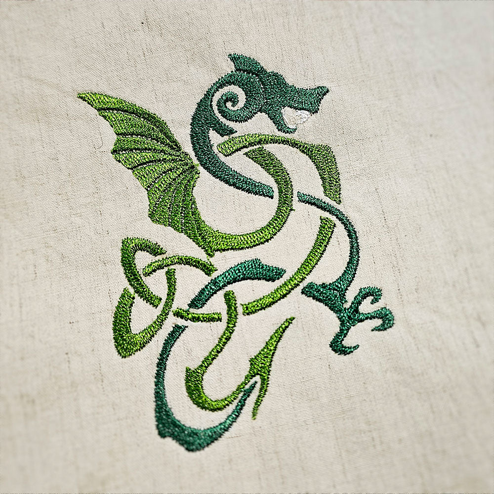 fichier de broderie : dragon celtique, by juliechantal