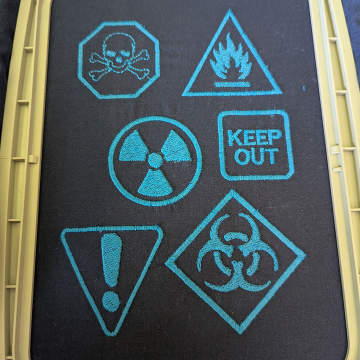 embroidery file: danger pack