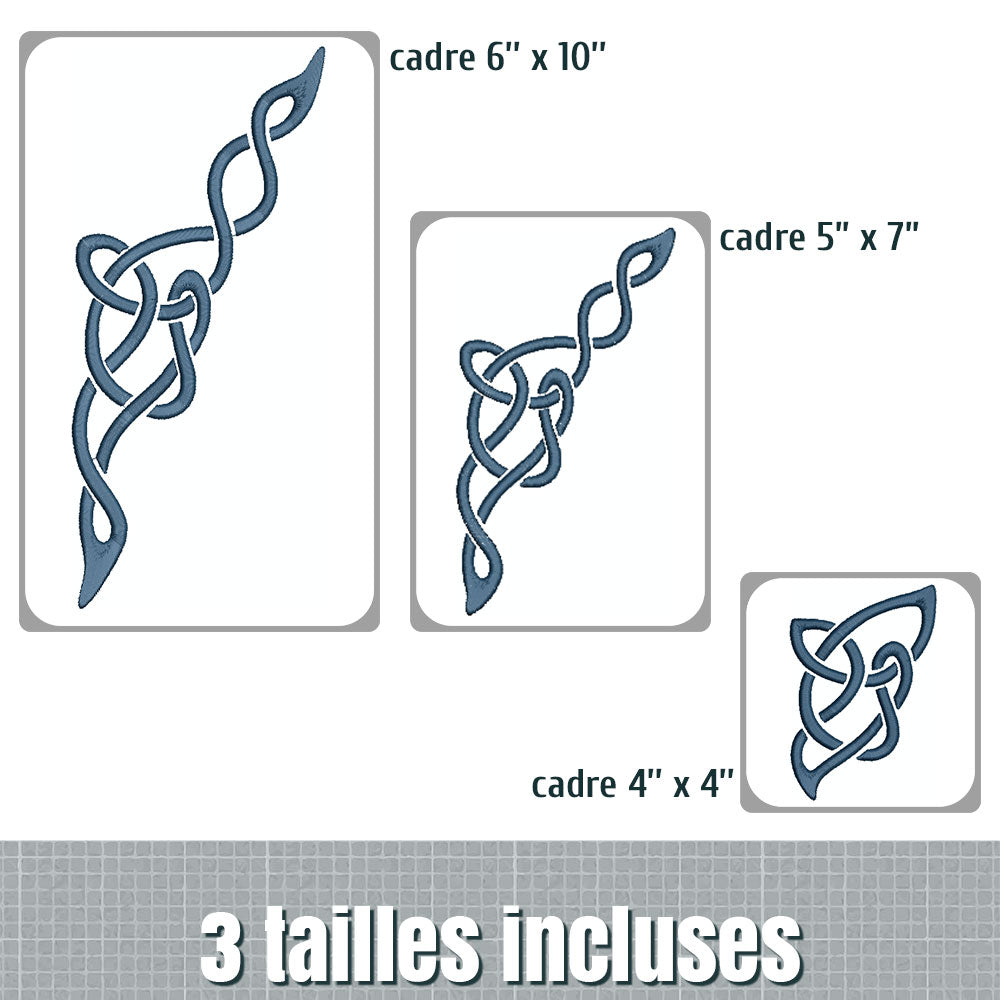 fichier de broderie : encolure noeud celtique B, by juliechantal