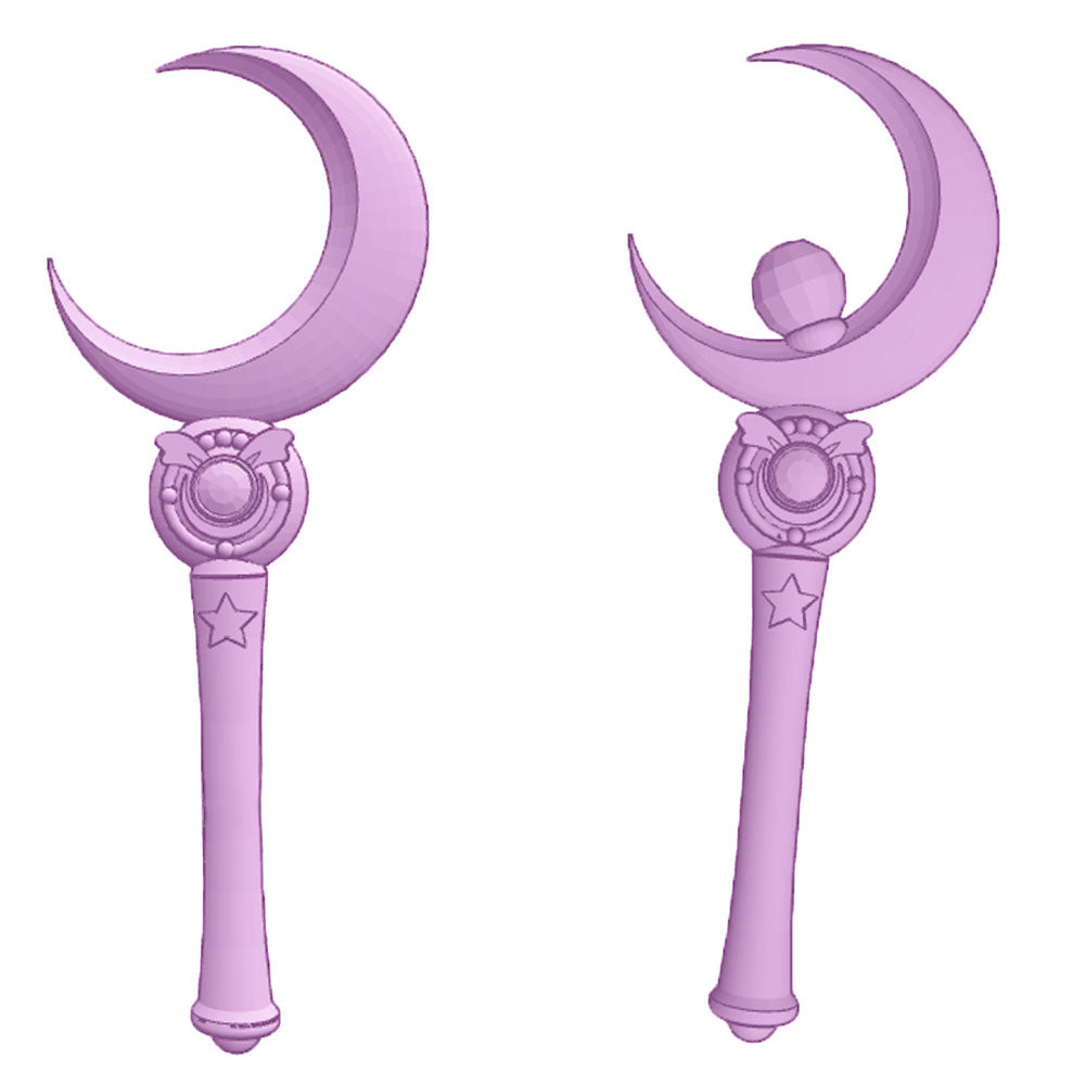 fichier 3D du sceptre de Sailor Moon