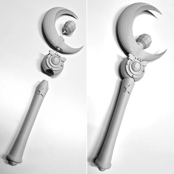 fichier 3D du sceptre de Sailor Moon