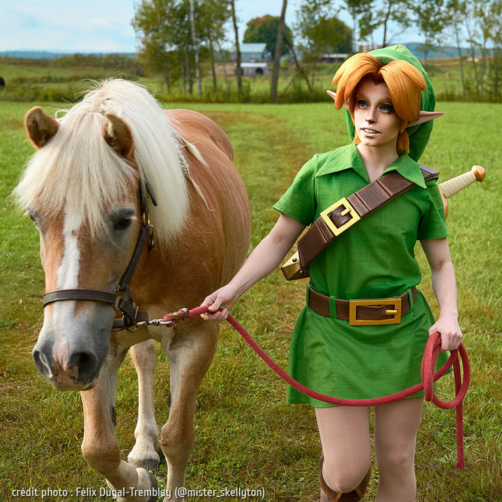 Fichiers 3D de boucles de ceinture et de bandoulière de Link enfant