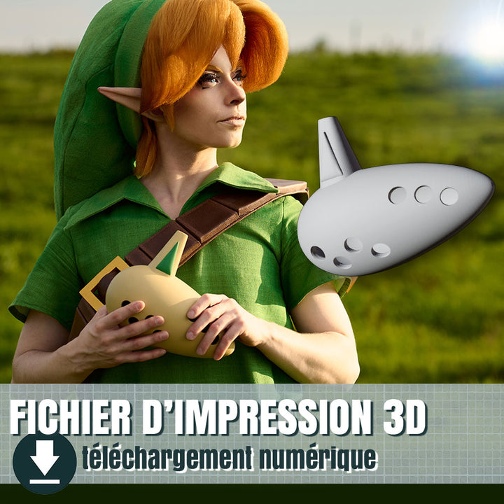 Fichiers 3D de l'Ocarina des fées