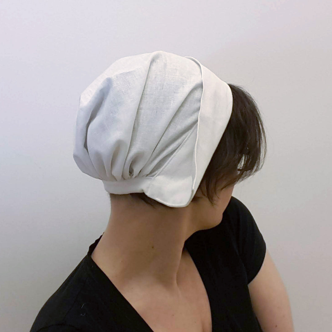 Patron couture de coiffe paysanne