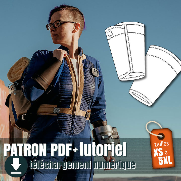 Vaultsuit Bracer Pattern