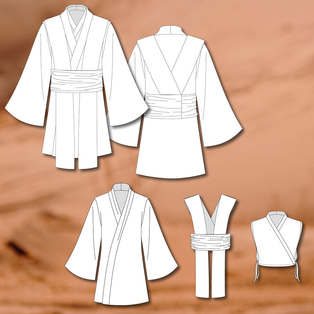 Jedi Costume Sewing Pattern