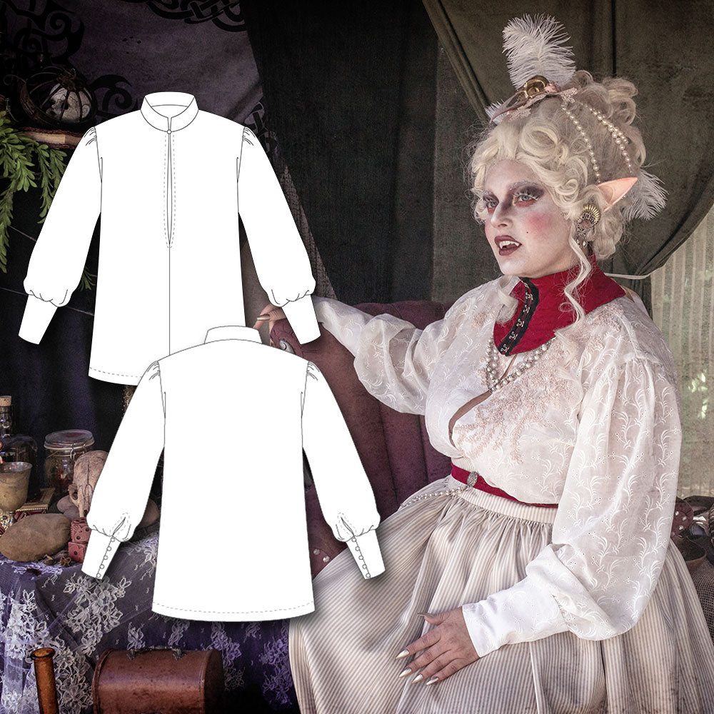 Patron de chemise de pirate