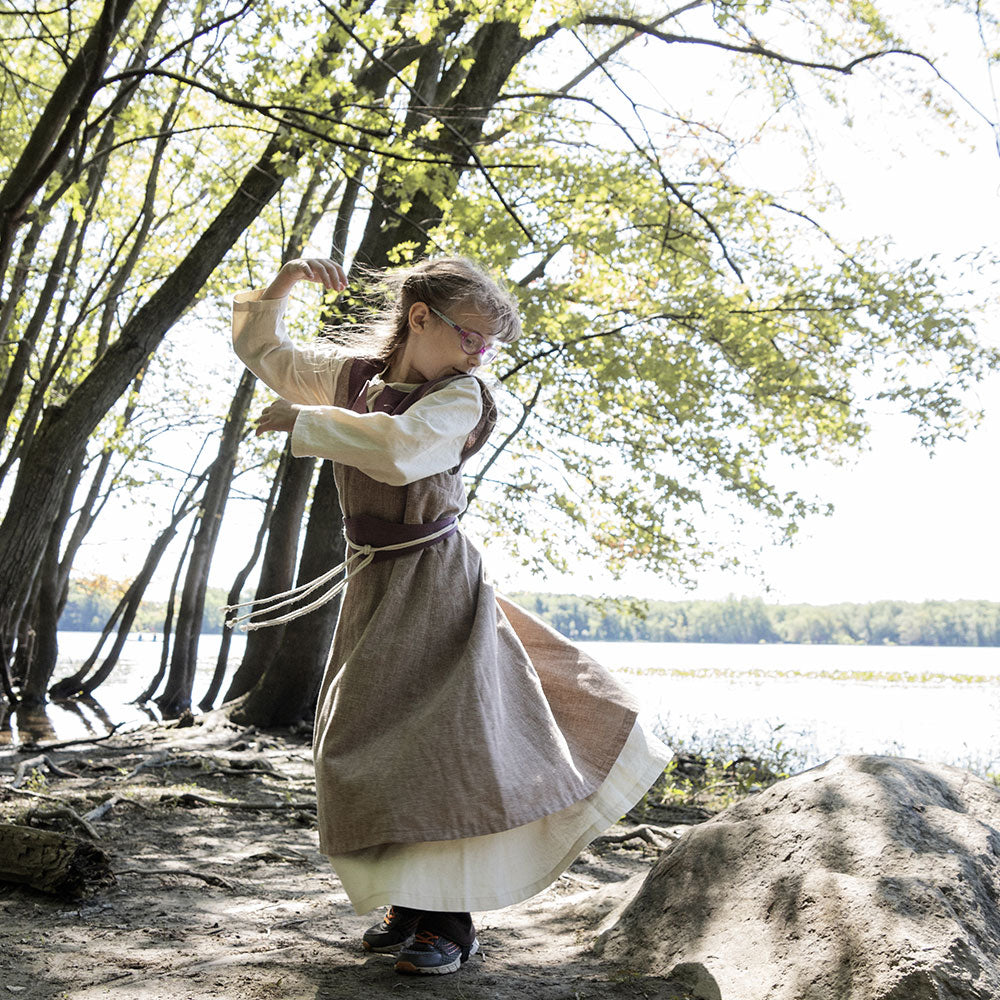 pattern of Viking dress for kid