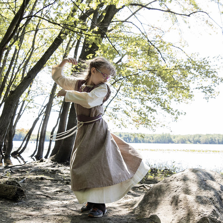 pattern of Viking dress for kid