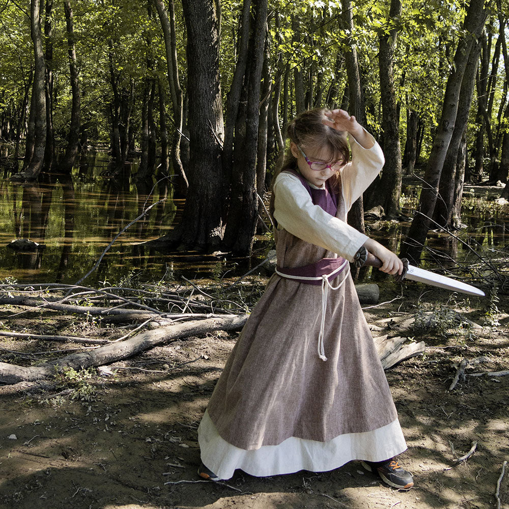 pattern of Viking dress for kid