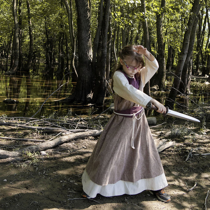 pattern of Viking dress for kid