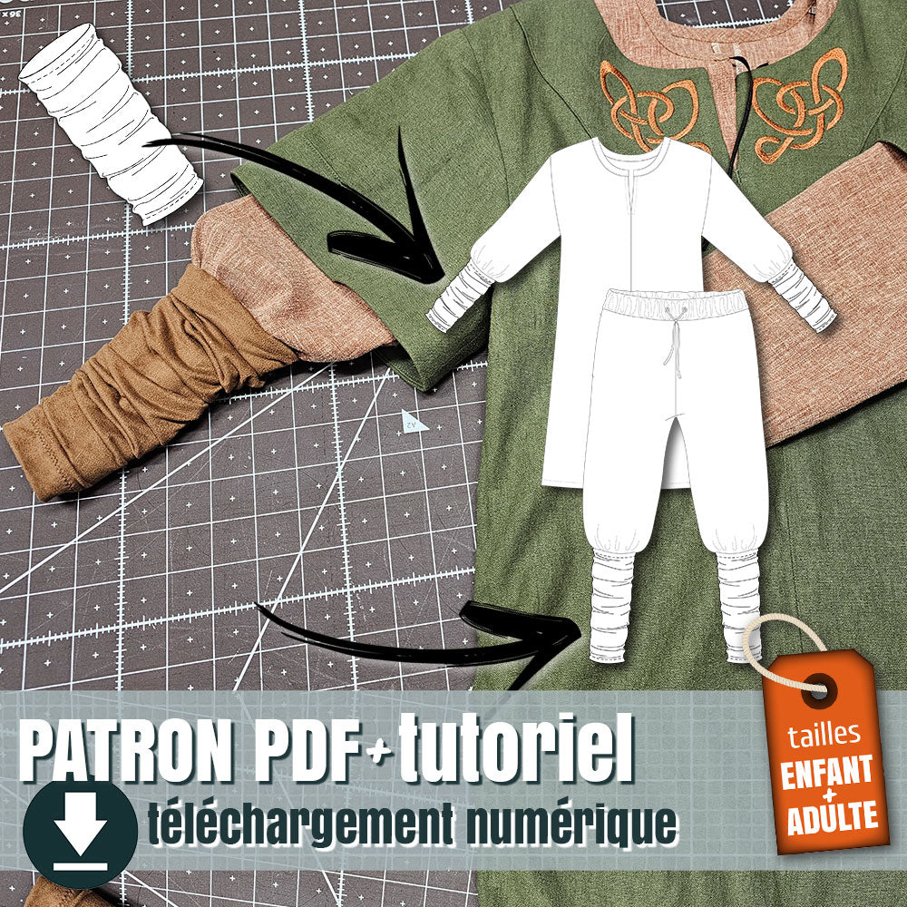 patron de manches et jambières, by juliechantal
