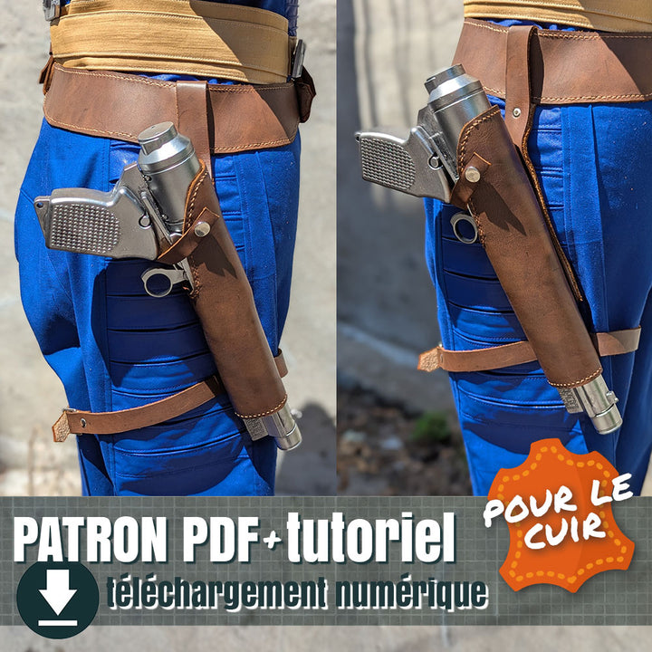 Lucy's pistol holster pattern