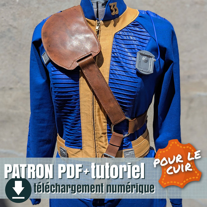 Lucy's leather harness pattern