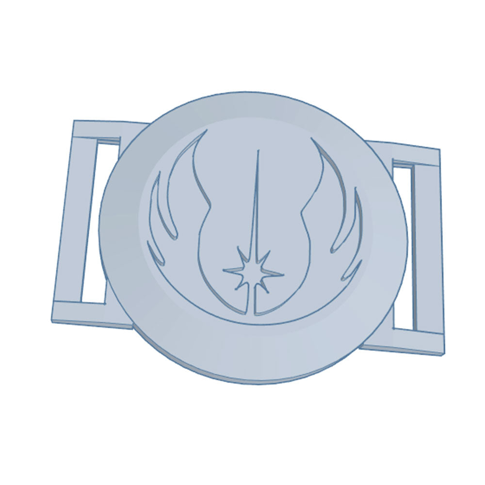 fichier 3D de 2 boucles de ceinture de Star Wars