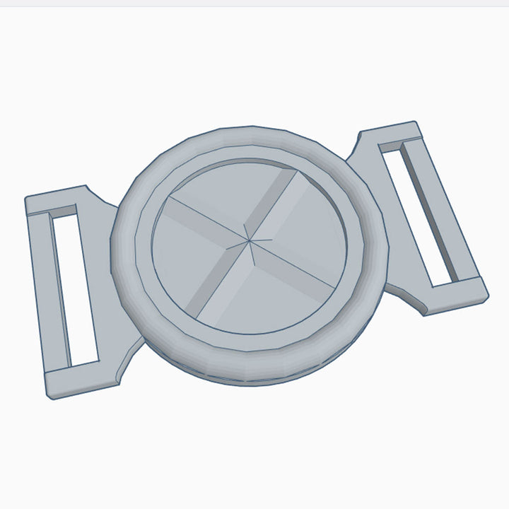 fichier 3D de 4 boucles de ceinture de X-Men