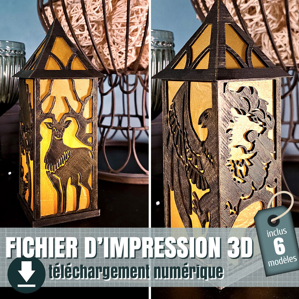 fichier 3D de lanterne Fire Emblem, by juliechantal