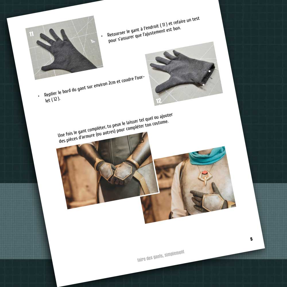 Guide-tutoriel : Faire des gants, simplement, by juliechantal
