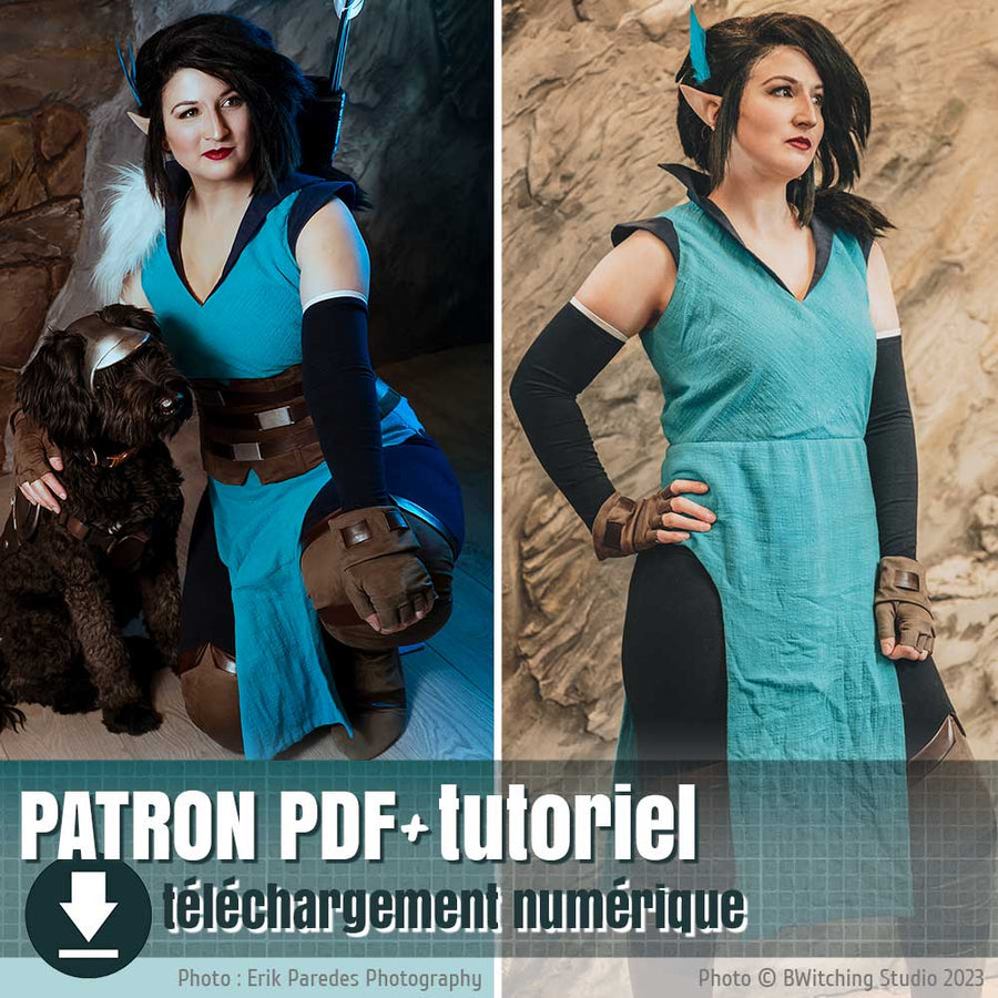 Patron de tunique de rôdeur – juliechantal
