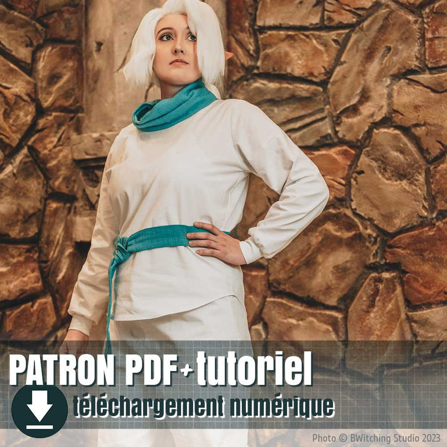 Patron de tunique de clerc – juliechantal