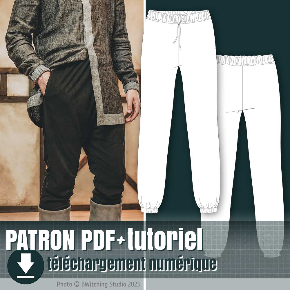 Patron de pantalon basic, by juliechantal