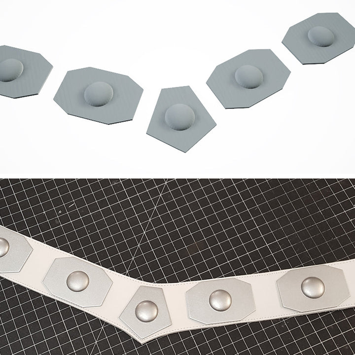 <transcy>3D file of Leia's belt plates <br> bonus belt pattern</transcy>