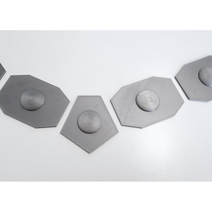 fichier 3D des plaques de la ceinture de Leia + patron de ceinture en bonus, by juliechantal