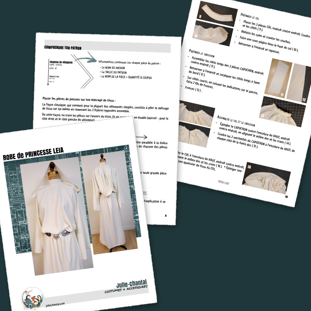 princess leia dress pattern Princess Leia