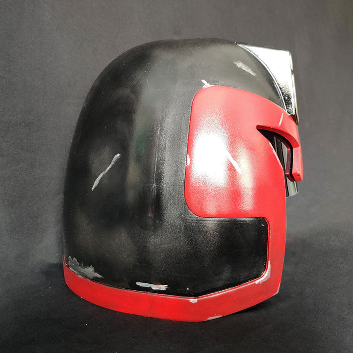 <tc>3d file of judge Dredd's helmet</tc>