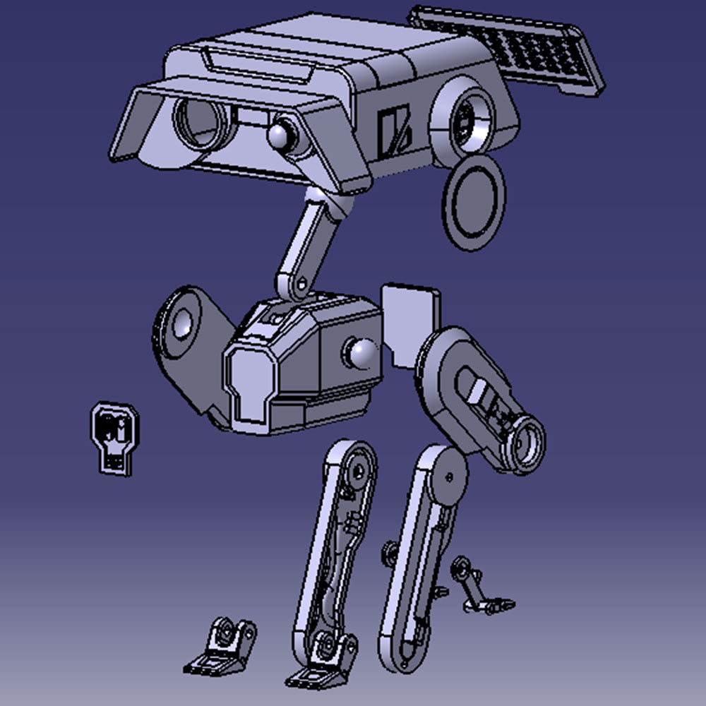 3D printing file. buddy droid BD1. Star Wars Jedi: Fallen Order ...